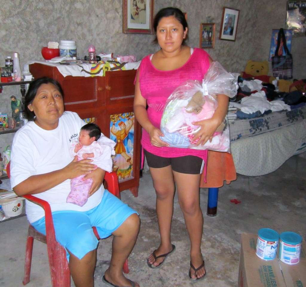 baby elena | Chicxulub Food Bank Yucatan Mexico
